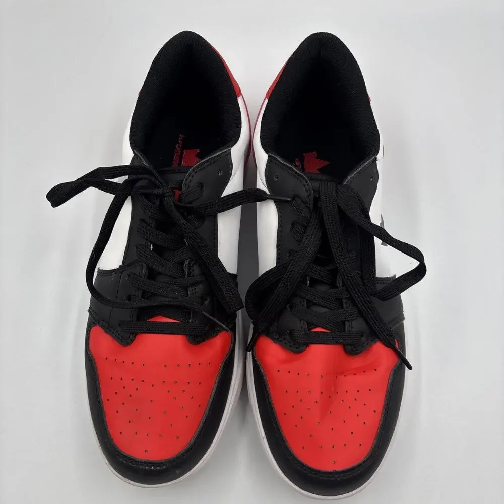 Brunswick Men's Fanatic Athletic Bowling Shoes Black/Red Size 8